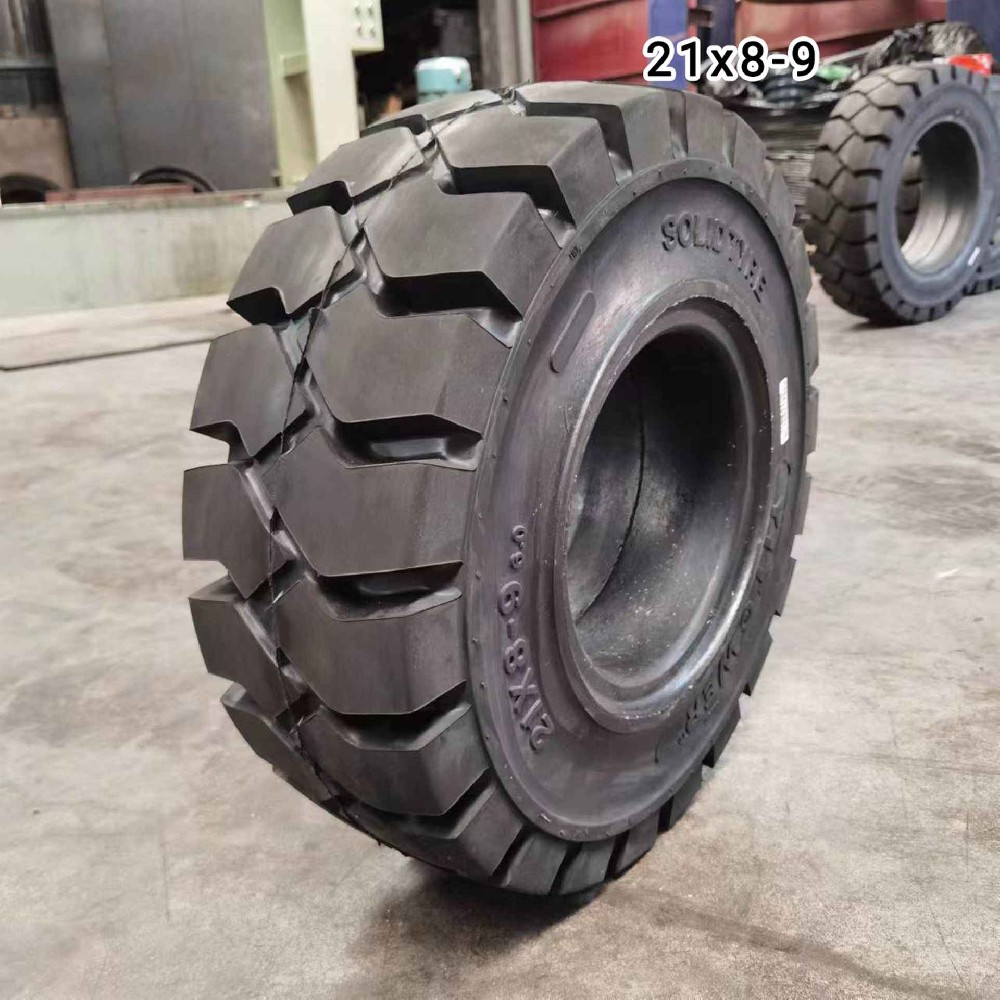 21x8-9 solid tire
